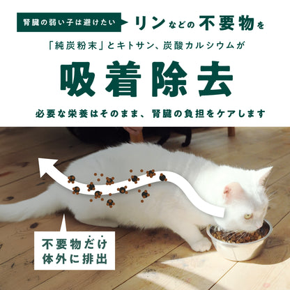 単品　：腎ケアカーボン（猫用）（お試しパック付き）